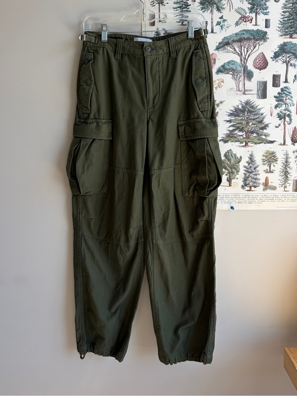 TNA supply cargo pants green size 2 - EUC💚 - Picture 3 of 7